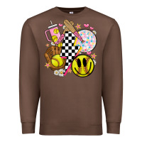 Chestnut retro softball Premium Sweatshirt - JahusDesignShop