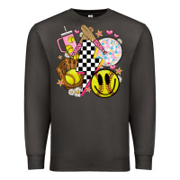 Smoke retro softball Premium Sweatshirt - JahusDesignShop