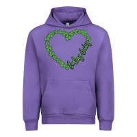 Tulip shamrock heart felling lucky Urban Hoodie - MaliasSmallBusiness