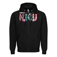 Black nicu Zipper Hoodie - Zillion Design Studio