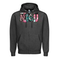 Charcoal Heather nicu Zipper Hoodie - Zillion Design Studio