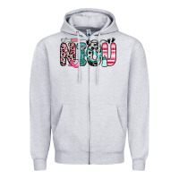 Heather Grey nicu Zipper Hoodie - Zillion Design Studio