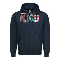 Navy nicu Zipper Hoodie - Zillion Design Studio