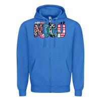 True Royal nicu Zipper Hoodie - Zillion Design Studio