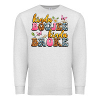 Oatmeal Heather kinda boujee kinda broke Premium Sweatshirt - JahusDesignShop