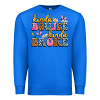 True Royal kinda boujee kinda broke Premium Sweatshirt - JahusDesignShop