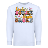 White kinda boujee kinda broke Premium Sweatshirt - JahusDesignShop