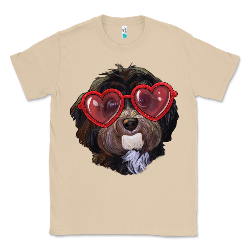 Havanese Dog With Love Glasses Classic Tee by RanaPortraitStore | Teevron