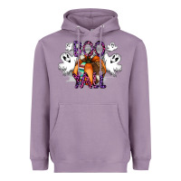 Lavender Boo yall Heavyweight Hoodie - CowhideDigitalArt