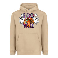 Mushroom Boo yall Heavyweight Hoodie - CowhideDigitalArt