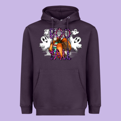 Boo Yall Heavyweight Hoodie Designed By Cowhidedigitalart