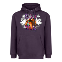 Plum Boo yall Heavyweight Hoodie - CowhideDigitalArt