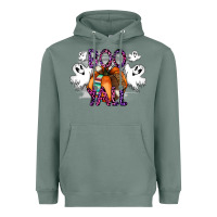 Sage Boo yall Heavyweight Hoodie - CowhideDigitalArt