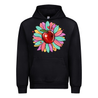 Black teacher apple Urban Hoodie - MaliasSmallBusiness
