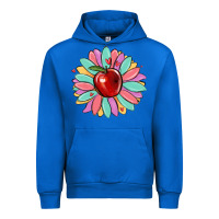 Cobalt teacher apple Urban Hoodie - MaliasSmallBusiness