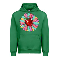 Emerald teacher apple Urban Hoodie - MaliasSmallBusiness