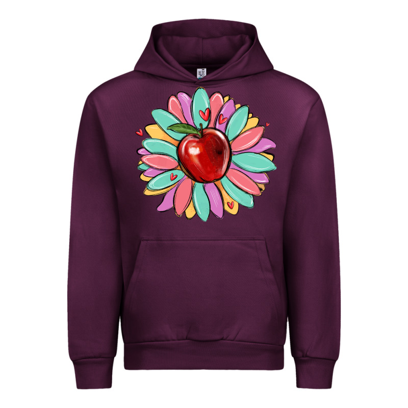 Teacher Apple Urban Hoodie by MaliasSmallBusiness | Teevron