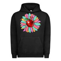 Pigment Black teacher apple Urban Hoodie - MaliasSmallBusiness