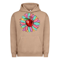 Pigment Burro teacher apple Urban Hoodie - MaliasSmallBusiness