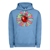 Pigment Pebble Blue teacher apple Urban Hoodie - MaliasSmallBusiness