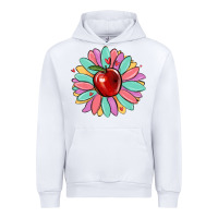 White teacher apple Urban Hoodie - MaliasSmallBusiness