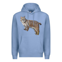 Colony Blue Bobcat Premium Hoodie - LillyAllenDesigns