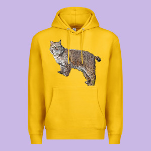 Bobcat Premium Hoodie Designed By Lillyallendesigns