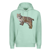 Seafoam Bobcat Premium Hoodie - LillyAllenDesigns