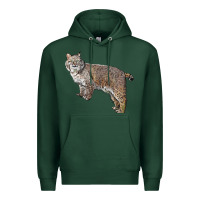 Sports Green Bobcat Premium Hoodie - LillyAllenDesigns