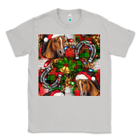 Moon Dust christmas horse leopard Classic Tee - FaDigitalArtStudio
