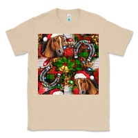 Mushroom christmas horse leopard Classic Tee - FaDigitalArtStudio