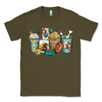 Army Green english bulldog coffee cups Classic Tee - Zillion Design Studio