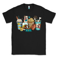 Black english bulldog coffee cups Classic Tee - Zillion Design Studio