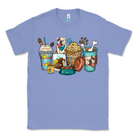 Colony Blue english bulldog coffee cups Classic Tee - Zillion Design Studio