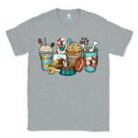 Heather Grey english bulldog coffee cups Classic Tee - Zillion Design Studio