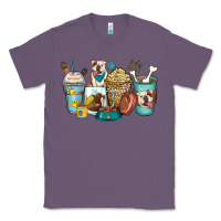 Lavender english bulldog coffee cups Classic Tee - Zillion Design Studio