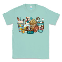 Seafoam english bulldog coffee cups Classic Tee - Zillion Design Studio