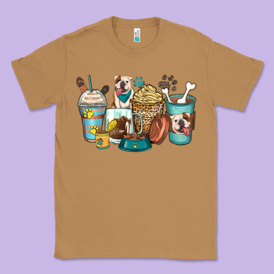 Classic Tee english bulldog coffee cups