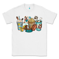 White english bulldog coffee cups Classic Tee - Zillion Design Studio