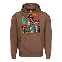 Chestnut lab tech Zipper Hoodie - Zillion Design Studio