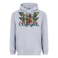 Heather Grey cowgirl2 2 Heavyweight Hoodie - SublimationCraftShop