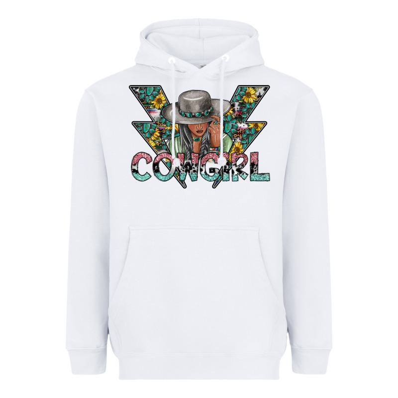 Cowgirl2 2 Heavyweight Hoodie by SublimationCraftShop | Teevron