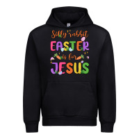 Black silly rabbit easter is for jesus Urban Hoodie - MaliasSmallBusiness