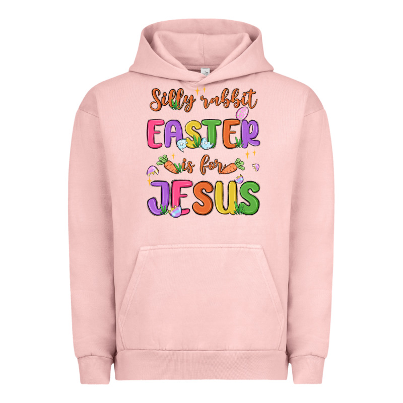 Silly Rabbit Easter Is For Jesus Urban Hoodie by MaliasSmallBusiness | Teevron