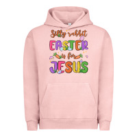 Pigment Salmon silly rabbit easter is for jesus Urban Hoodie - MaliasSmallBusiness