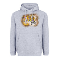 Heather Grey fall feels Heavyweight Hoodie - CowhideDigitalArt