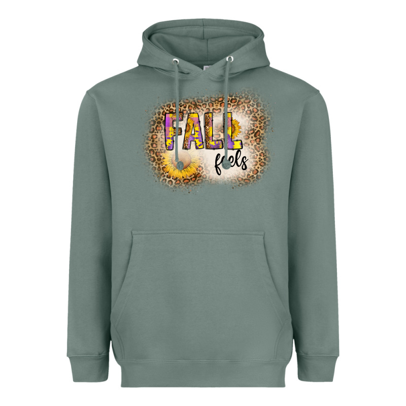 Fall Feels Heavyweight Hoodie by CowhideDigitalArt | Teevron