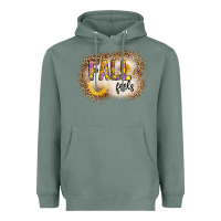 Sage fall feels Heavyweight Hoodie - CowhideDigitalArt