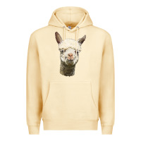 Pina Colada Alpaca Head Premium Hoodie - LillyAllenDesigns