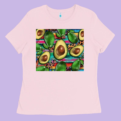 Avacado Ladies Tee Designed By Barkaloodesign